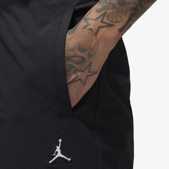 Jordan | WOVEN PANTS { BLACK/BLACK - view 2