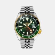 Seiko 5 Sports Forest Green Sunrise - India Limited Edition Men Automatic Analog Stainless Steel Watch SSK050K1