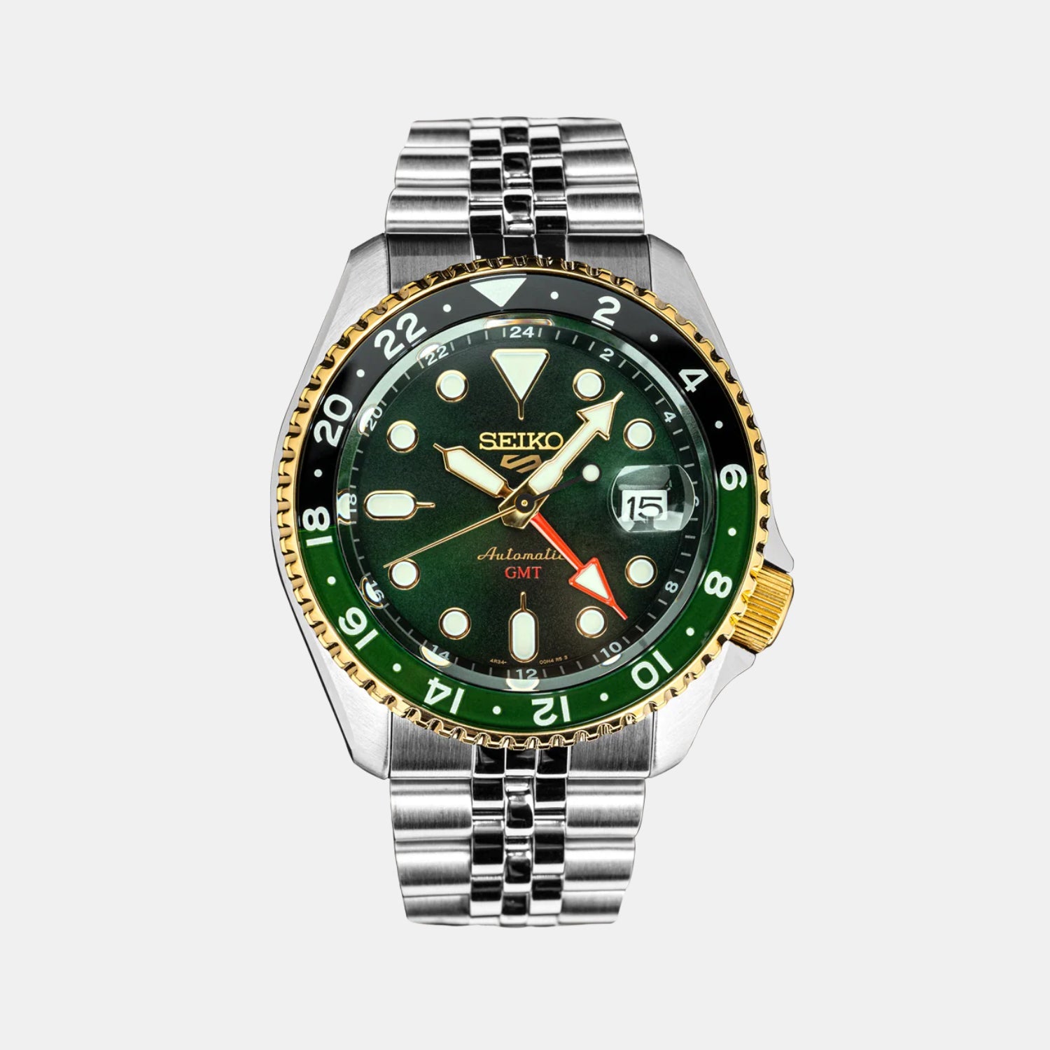 Seiko 5 Sports Forest Green Sunrise - India Limited Edition Men Automatic Analog Stainless Steel Watch SSK050K1
