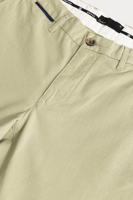 SNITCH Stygian Green Linen Pant - view 2
