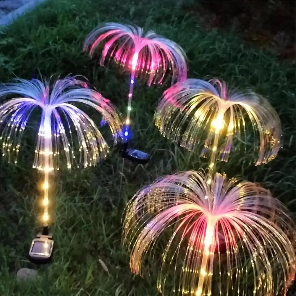 Catterton Outdoor Jellyfish Shape Solar LED Fountain Light - view 3