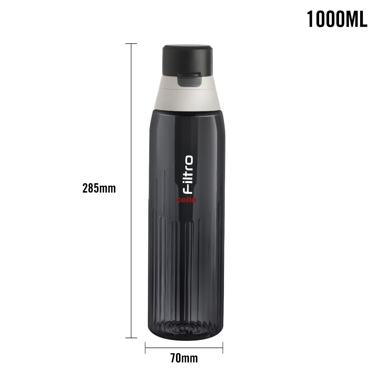 Cello Filtro Water Bottle With Activated Carbon Filter, 1000ml - view 26