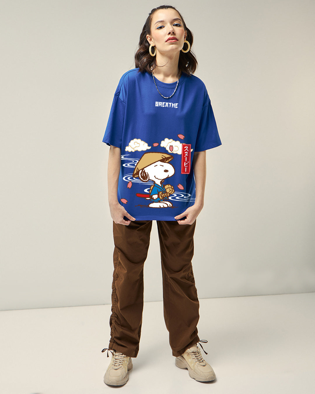 BlackTree Graphic Printed Oversized dresses - view 4