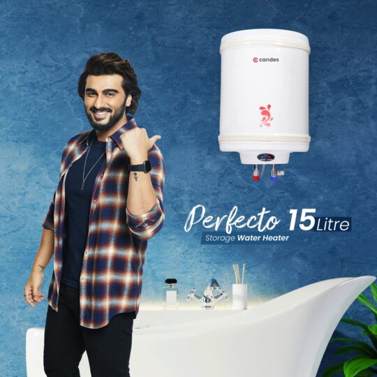 Candes Geyser 15 Litre | 1 Year Warranty | Water Heater for Home, Water Geyser, Water Heater, Electric Geyser, 5 Star Rated Automatic Instant Storage - view 2