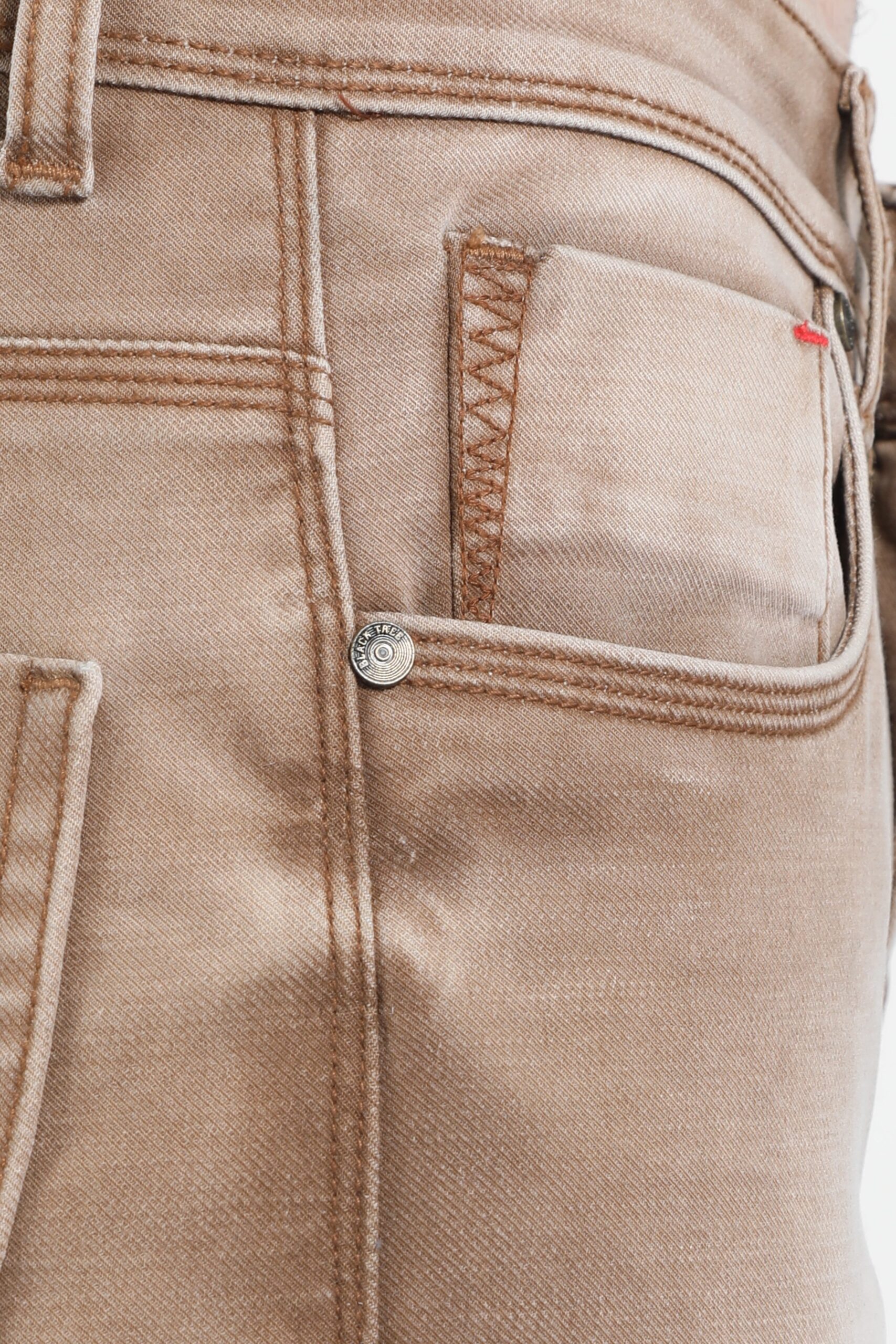 BLACKTREE TAN COLORED JEANS SLIM FIT DENIM BT008 A..