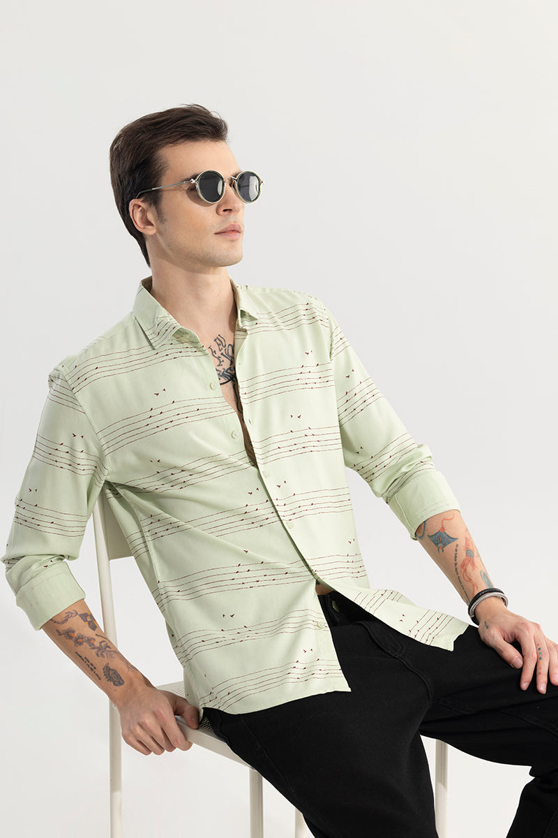 SNITCH String Sparrow Green Shirt - view 4