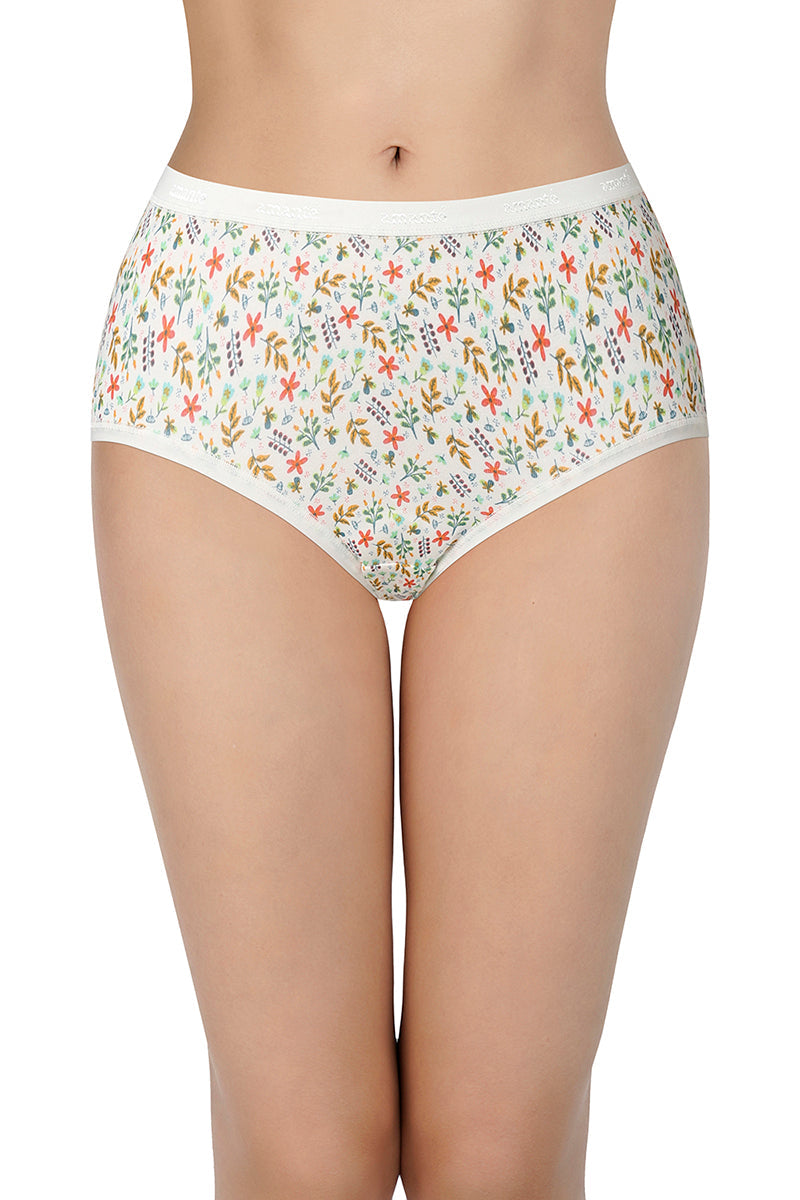 Amante Printed Full Brief Panty (Pack of 3) - C514 - view 3