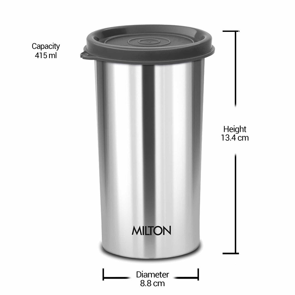 Milton Stainless Steel Tumbler with Lid | 1 Pc - view 7