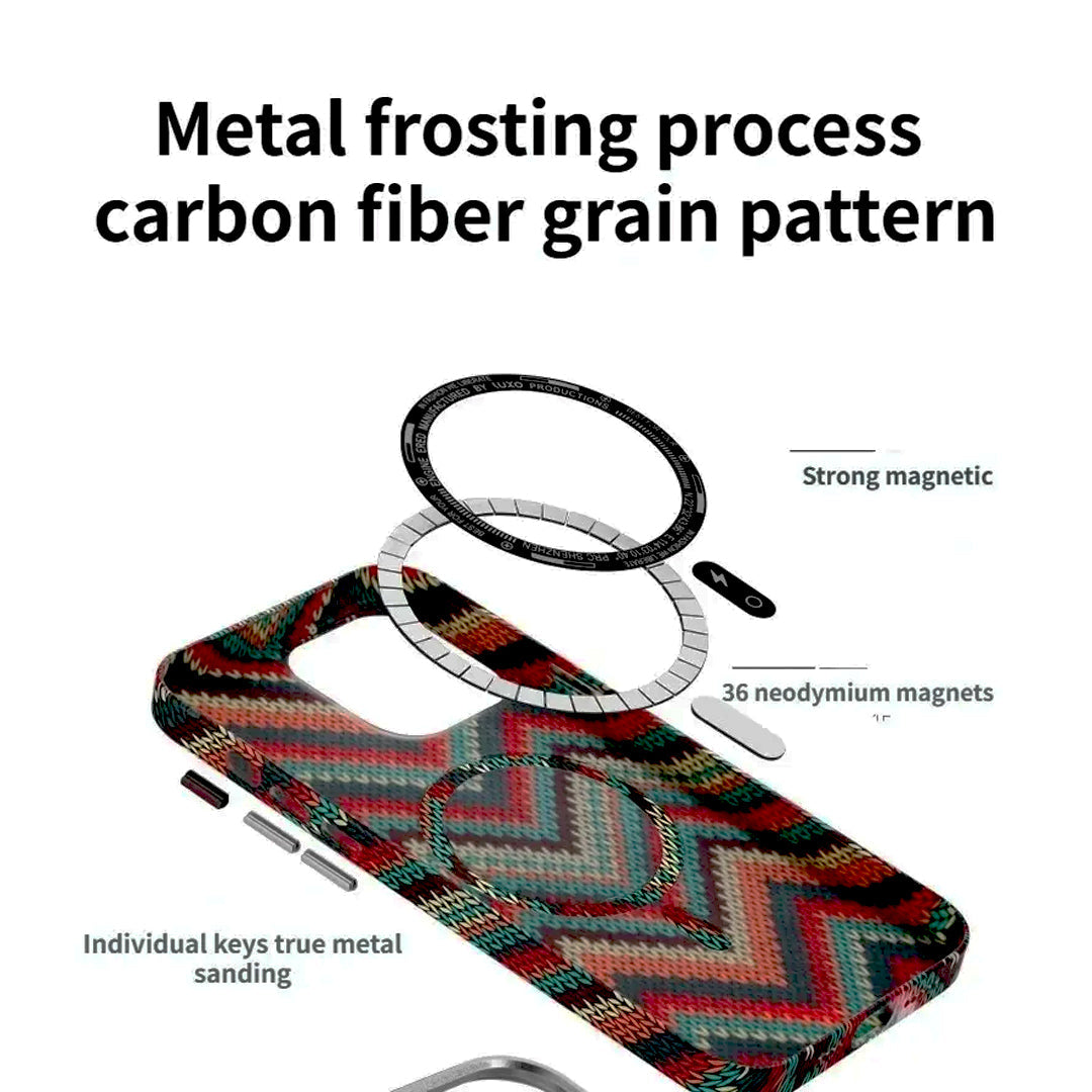 Million Cases Luxury Noctilucent Braided Magnetic Case - iPhone - view 7