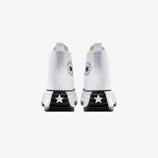 Converse | RUN STAR HIKE CANVAS PLATFORM { WHITE - view 2