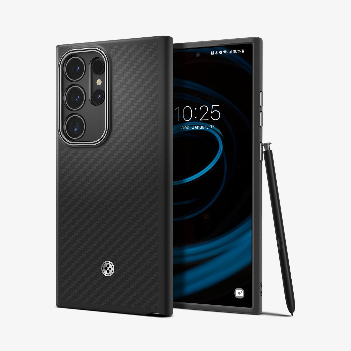 Galaxy S24 Series - Enzo Aramid – Matte Black - view 2