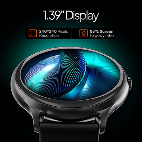 BlackTree Ultra Bluetooth Calling Smartwatch, AI Voice Assistant, (Black) - view 4