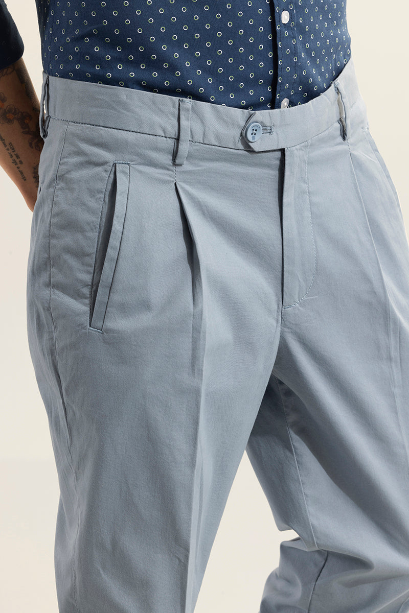 BlackTree Astral Oxford Grey Trouser - view 8