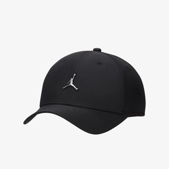 Jordan | RISE CAP ADJUSTABLE HAT { BLACK/GUNMETAL