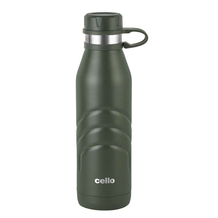 Cello Duro Crown Flask, Vacusteel Water Bottle - view 3