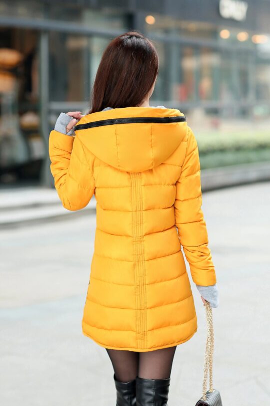 BlackTree Long Winter Jacket Women Parka Pultra Light Coat Winter Hooded - view 2