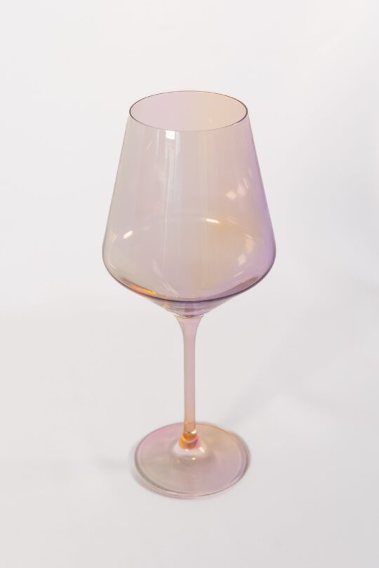Estelle Colored Glass Estelle Colored Wine Stemware - Set of 2 {Iridescent} - view 2