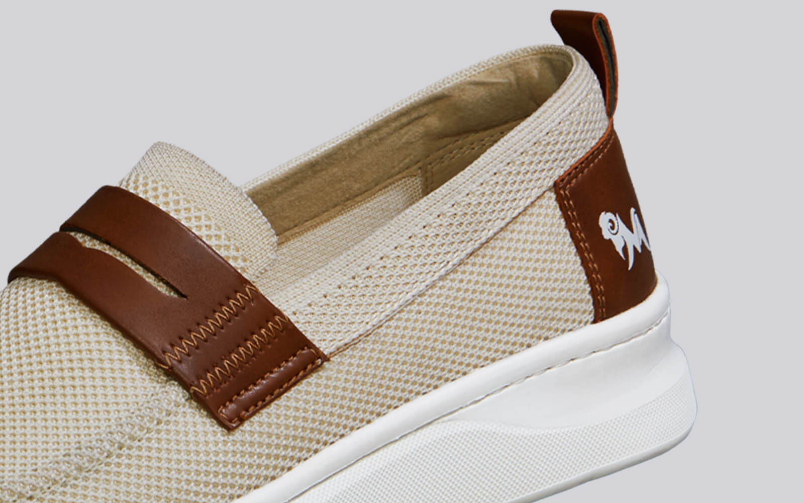 Neeman's Brunch Loafers : Ivory/Tan - view 8