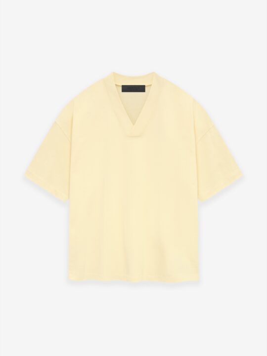 ESSENTIALS V-Neck Tshirt – Garden Yellow - view 2