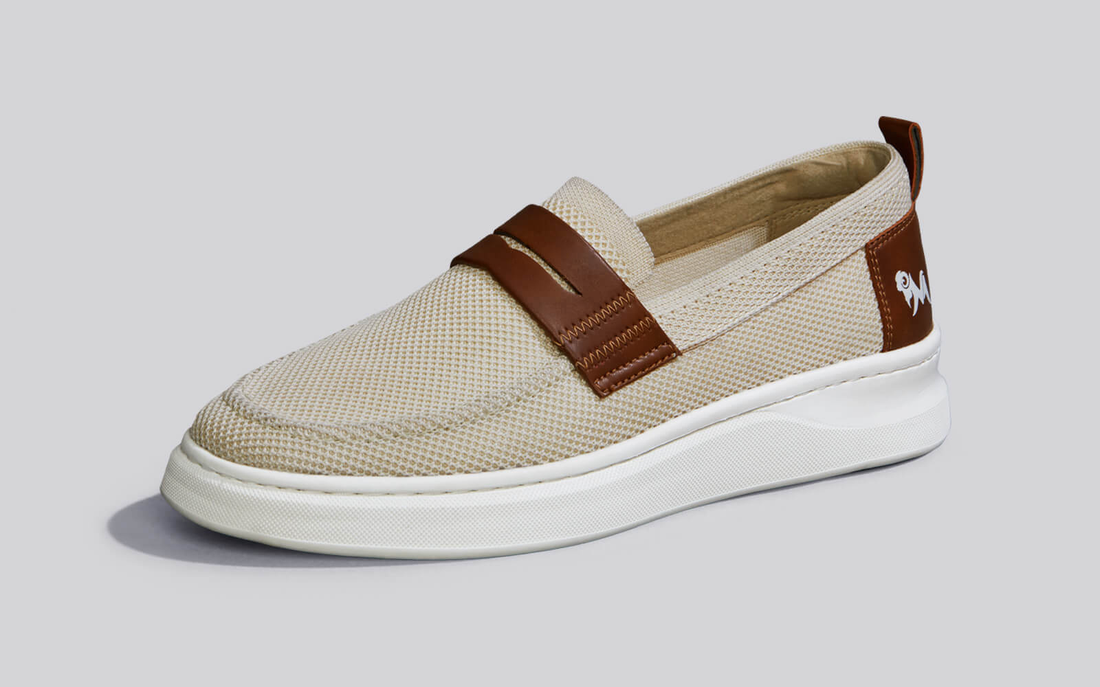 Neeman's Brunch Loafers : Ivory/Tan - view 3