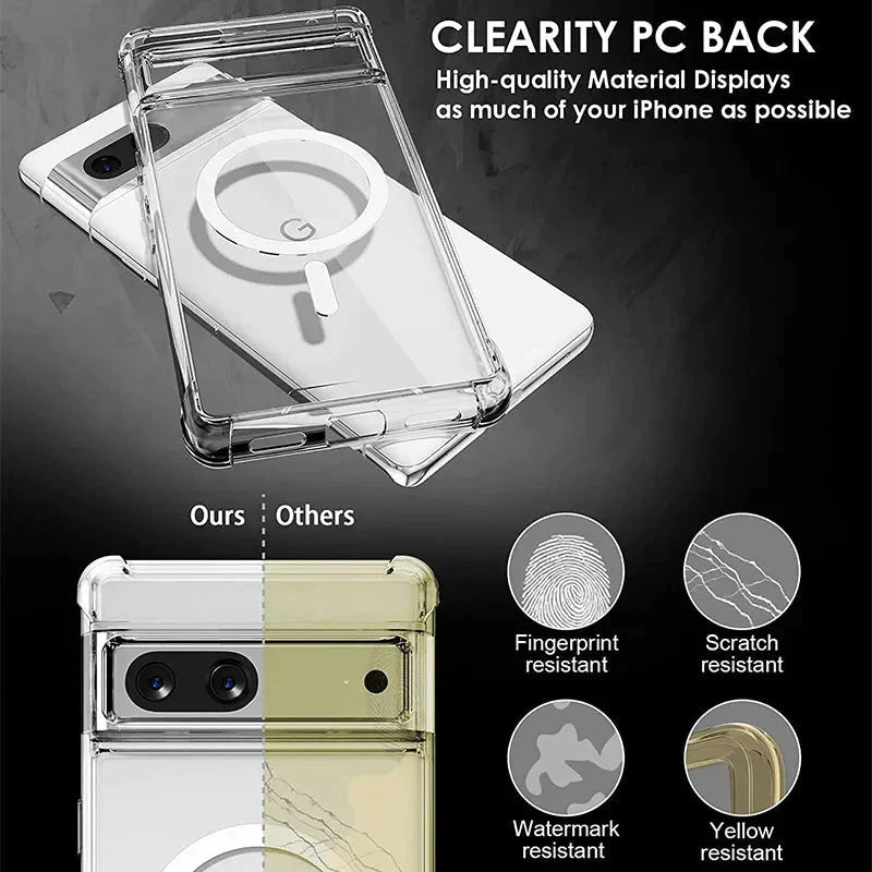 Million Cases Crystal Armor Bumper Edge Magsafe Case - Google - view 4
