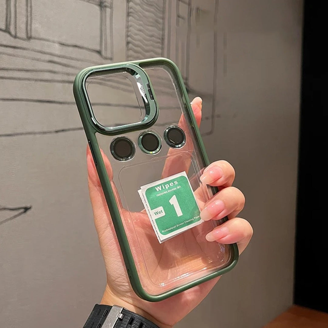 Million Cases iPhone 15 Series Luxury Camera Lens Flip Bracket Case - view 18