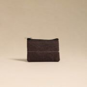 NOORI BAZAR Brown - Handmade Quilted Cotton Coin Pouch 10