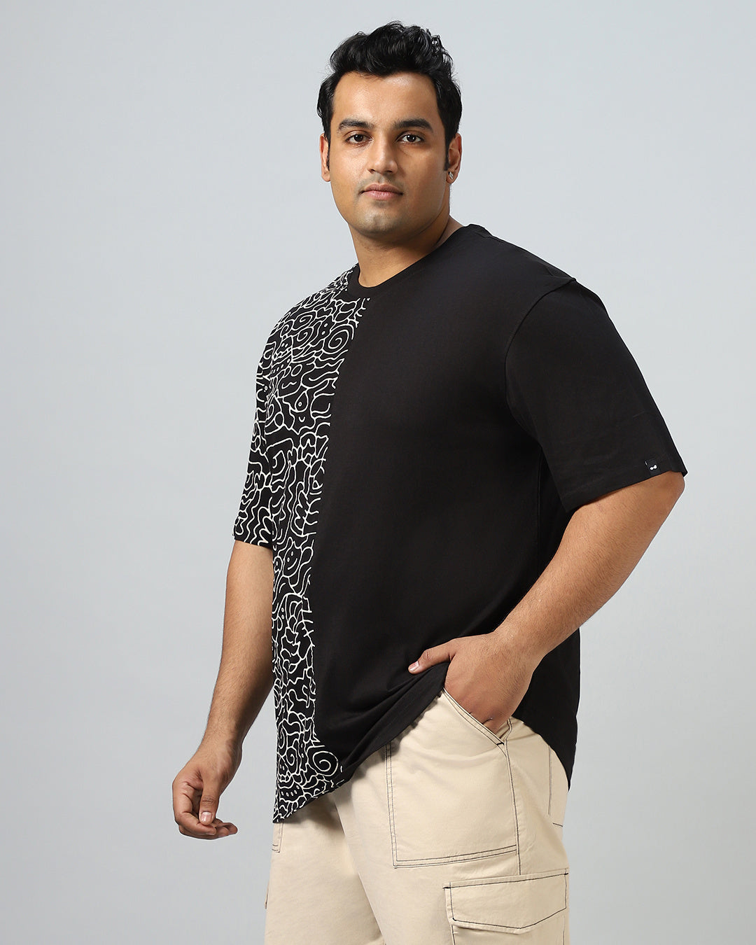 BlackTree Oversized Plus Size T-shirt - view 2