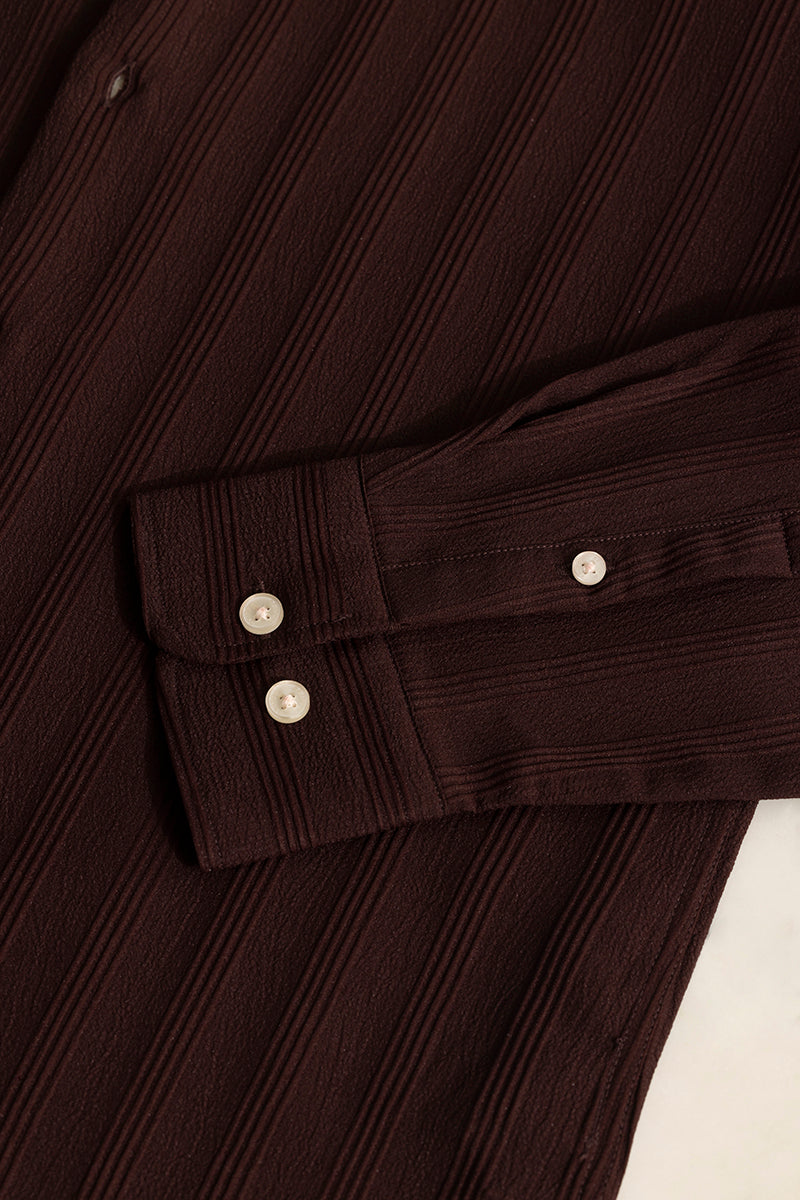 SNITCH Quadbar Maroon Shirt - view 7