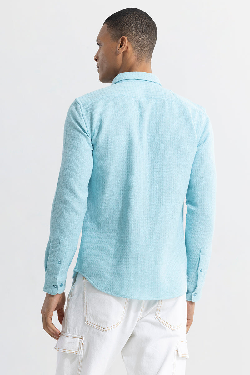 SNITCH RelaxKnit Sky Blue Shirt - view 6
