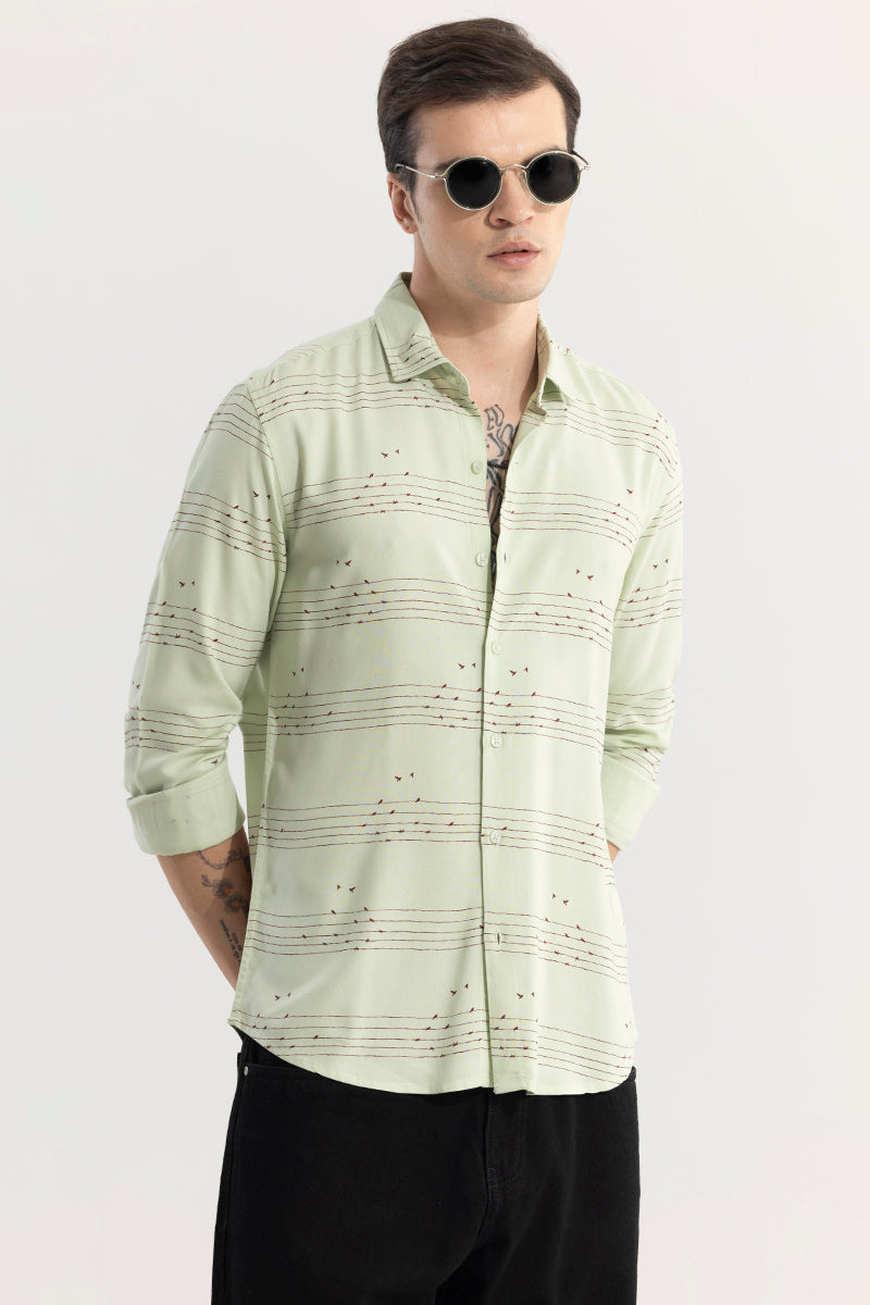 SNITCH String Sparrow Green Shirt