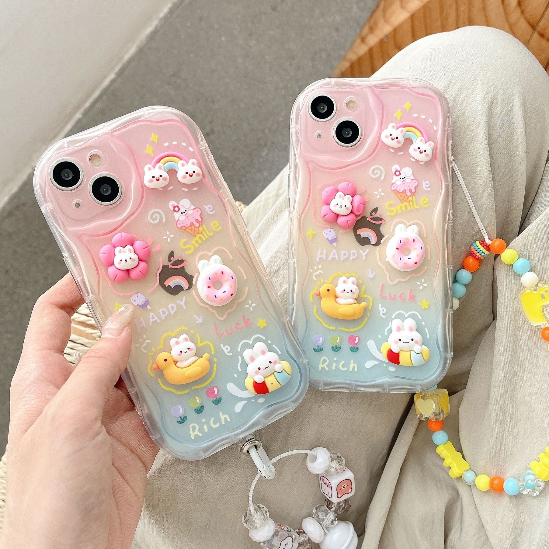 Peeperly Whimsical 3D Cartoon Case with Bracelet - view 6