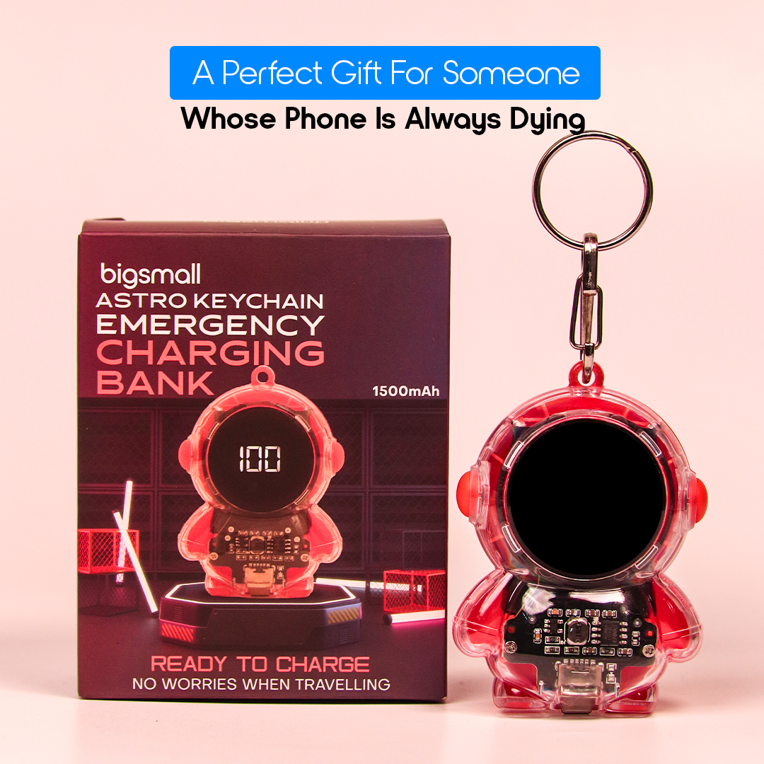 Porffitto Astro Keychain With Emergency Powerbank 1500mAh (Type C) - view 2