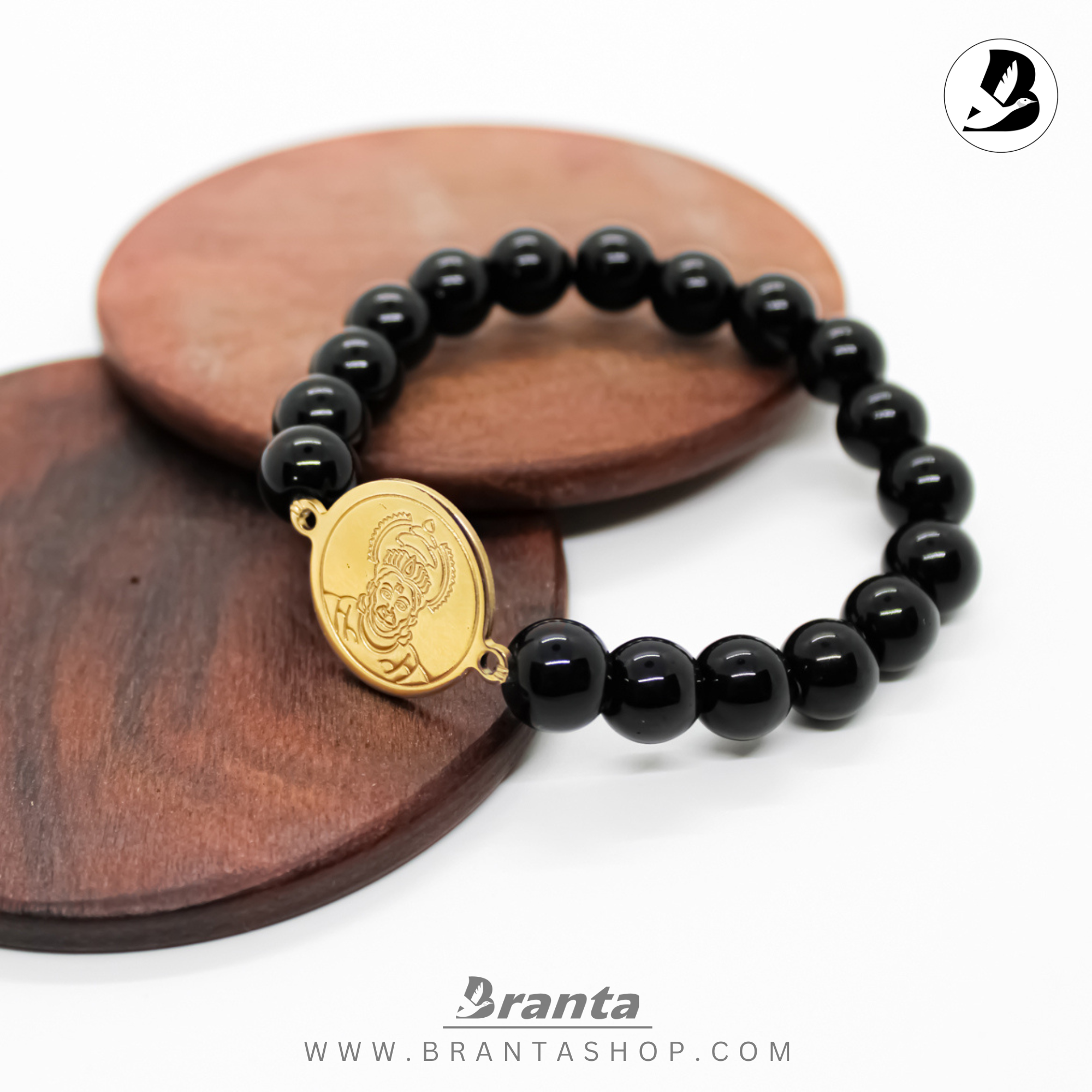 brantashop Hanuman Crystal Bracelet For Men - view 3
