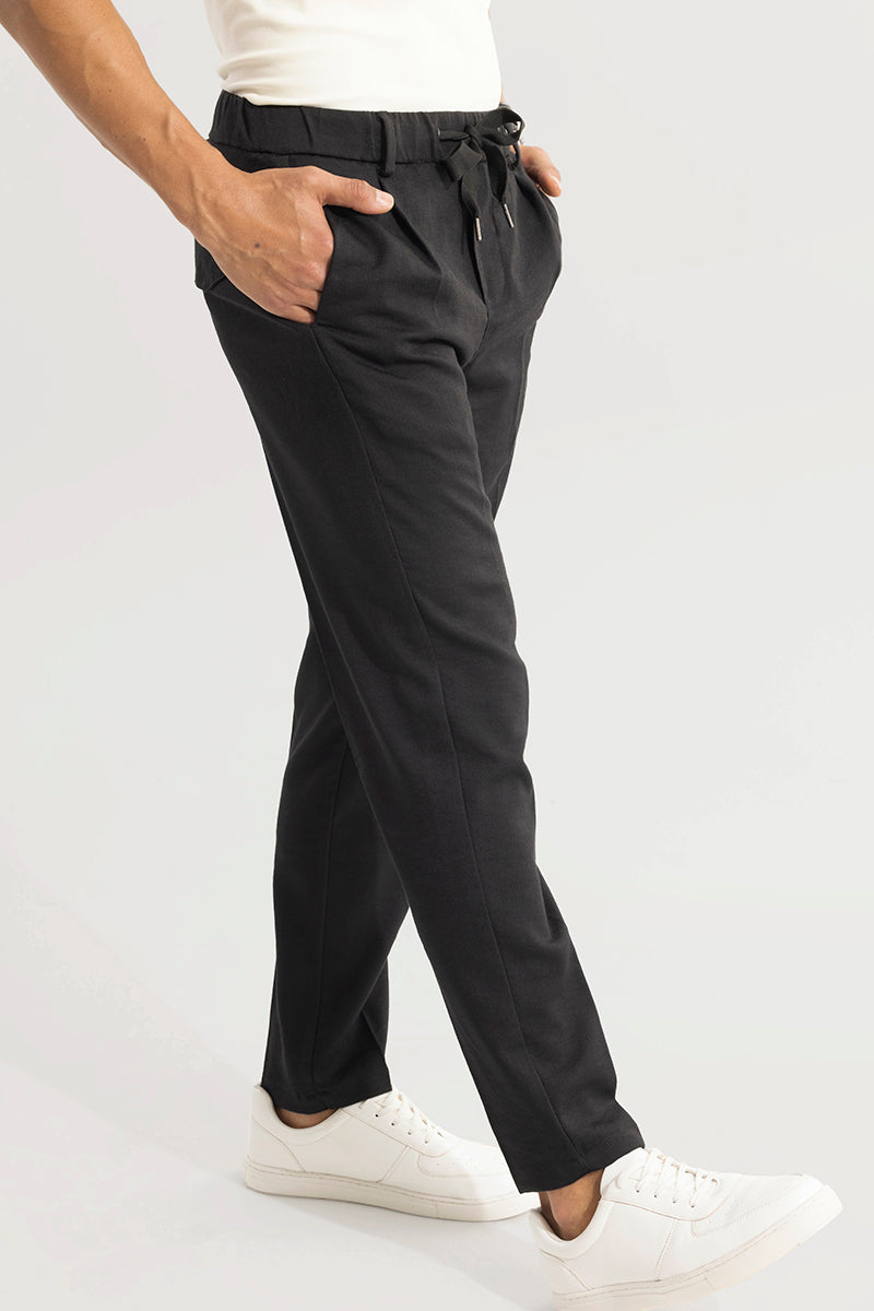 SNITCH Soft Stride Black Trouser - view 4