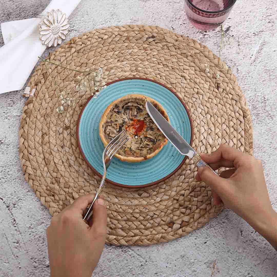 Wonderchef Roma Cultery Gift Set - Gold Plated - Set of 24 - view 6