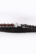 SNITCH Cedarstone Bead Bracelet – Brown