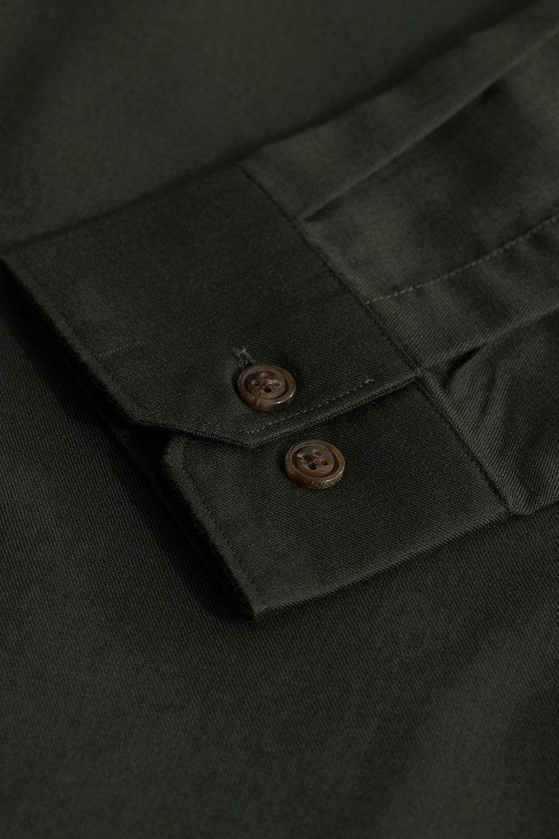 SNITCH Kameron Olive Shirt - view 8