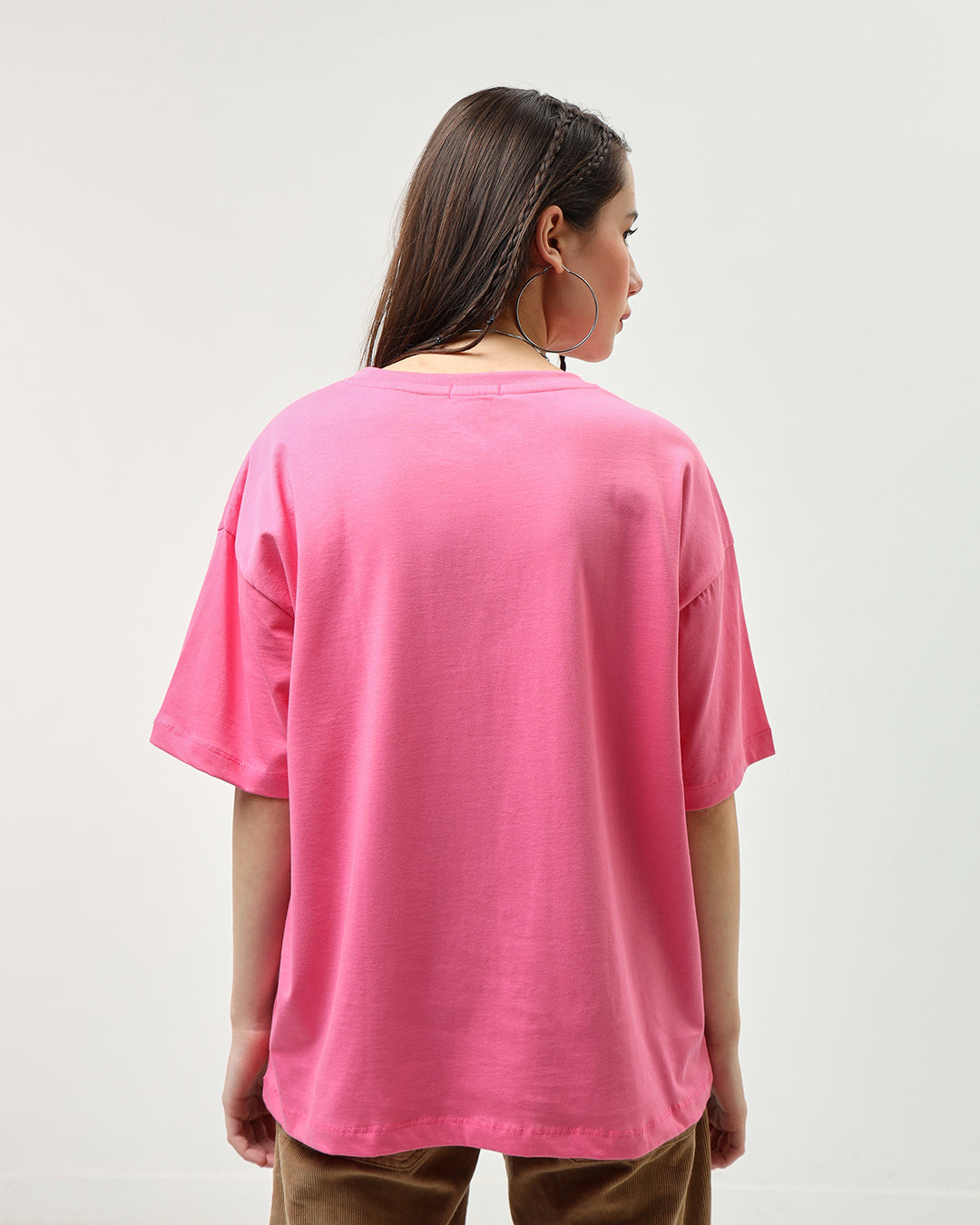 BlackTree Pink Oversized Dresses - view 3