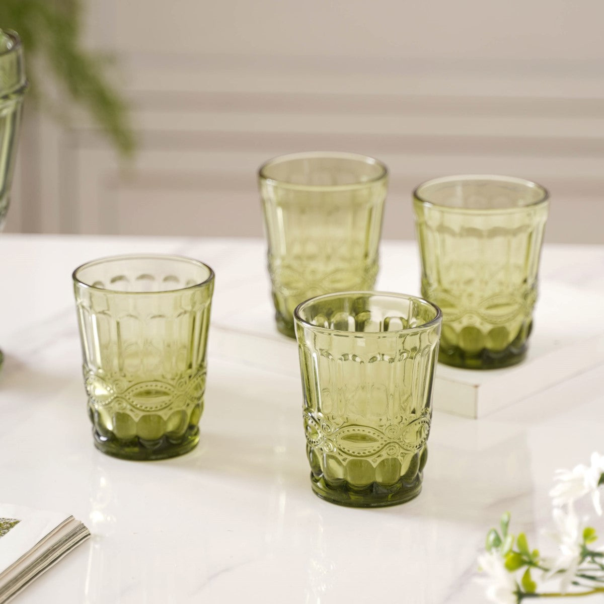 Nestasia Green Water Cup Set of 4 - view 4