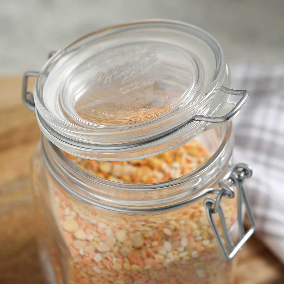 Wonderchef Bormioli Fido 2 Pc Set Glass Jar Container Medium. - view 3