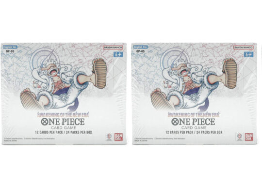 2023 Bandai One Piece Card Game Awakening of the New Era Booster Box (OP-05) English 2x Lot