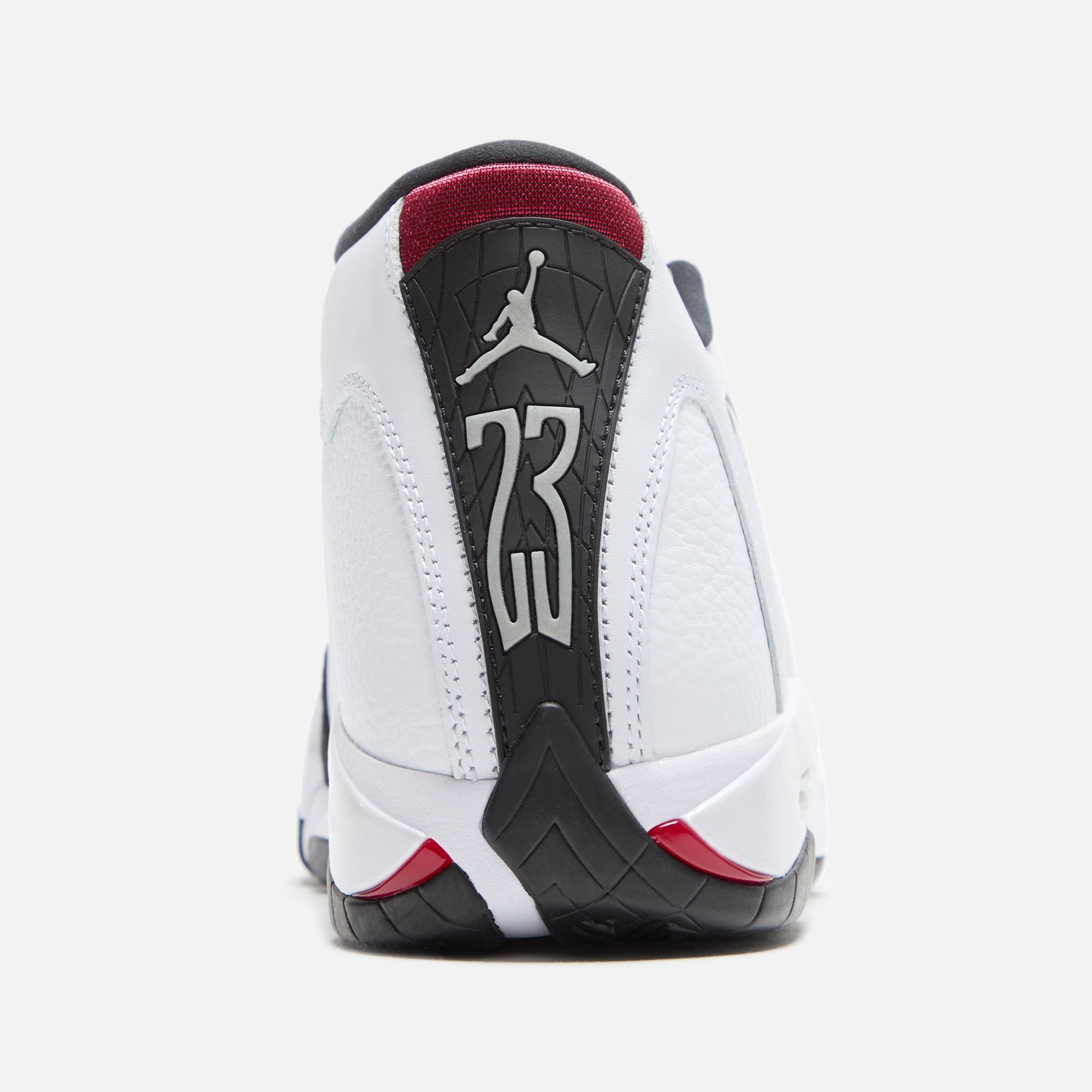 Jordan Air Jordan 14 - White / Black / Varsity Red / Metallic Silver - view 6