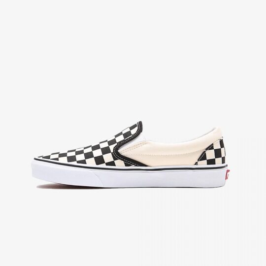 Vans | CHECKERBOARD CLASSIC SLIP-ON { BLACK/WHITE - view 2