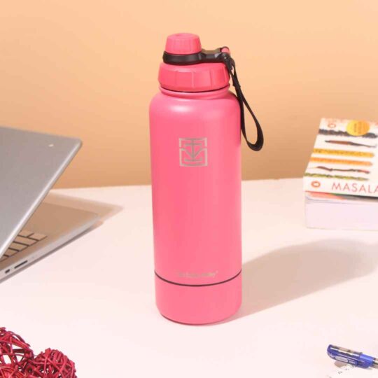 The Indus Valley Premium Stainless Steel Vacuum Insulated Water Bottle Flask, Storage Container, Hot & Cold, 900 ml - view 2