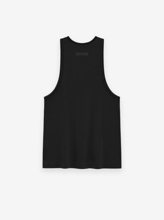 ESSENTIALS Women's Tri-Blend Tank Top – Black - view 2