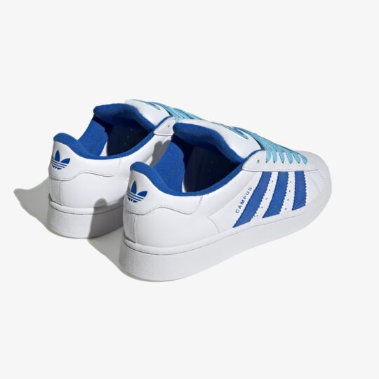 Adidas Originals | CAMPUS 00S { CLOUD WHITE/BLUE - view 2