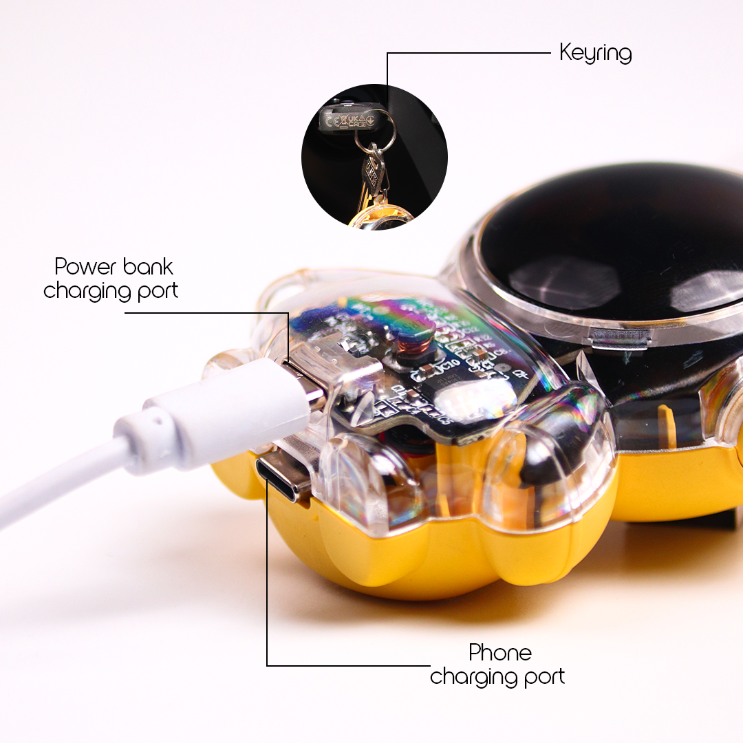 Porffitto Astro Keychain With Emergency Powerbank 1500mAh (Type C) - view 7
