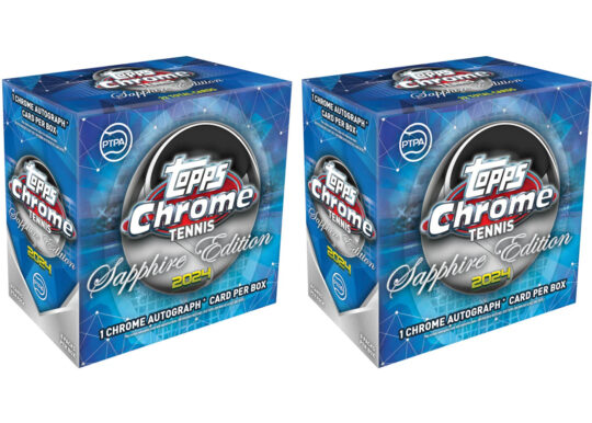 2024 Topps Chrome Sapphire Tennis Hobby Box (2x Lot)