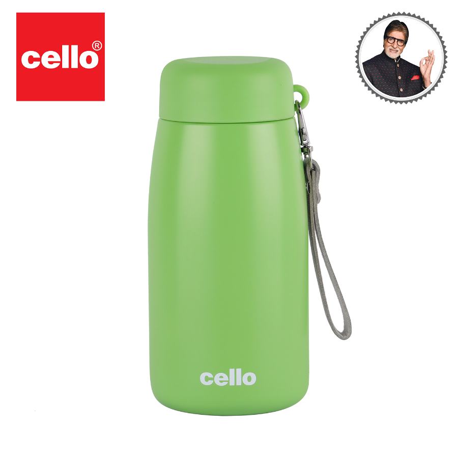 Cello Mom Hot & Cold Stainless Steel Kids Water Bottle, 350ml - view 34